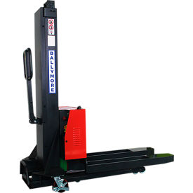 Semi Powered Self-Lifting Stacker, 54" Fork Lift Height, 1100 Lb. Capacity