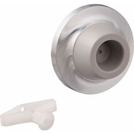 Wall Stop - Concave, 2-7/16"Dia Chrome Plated