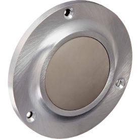 Wall Stop - Convex, 4"Dia Chrome Plated