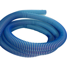 Food Grade Vacuum Hose, 50'L, Blue