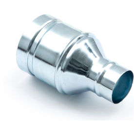 Hose Adaptor, 80/50mm Connector, Galvanized Steel