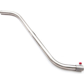 Doublebend Wand For use With Floor Brush, 53"L, Stainless Steel