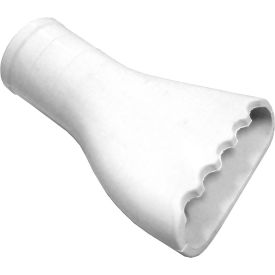Serrated Nozzle, 8"L, White