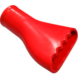 Serrated Nozzle, 8"L, Red