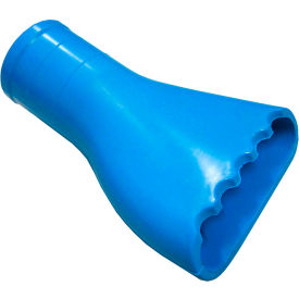 Serrated Nozzle, 8"L, Blue