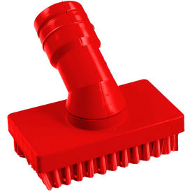 Rectangular Brush, 6-1/2"L, Red