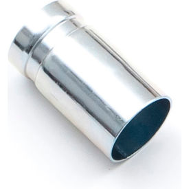 Hose Adaptor, 50/40mm Connector Reducer, Galvanized Steel
