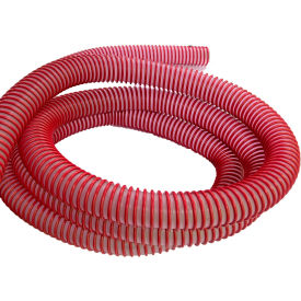 Food Grade Vacuum Hose, 20'L, Red