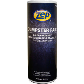 Dumpster Fair Odor Eliminating Granules, One Pound Container, 12 Containers/Case