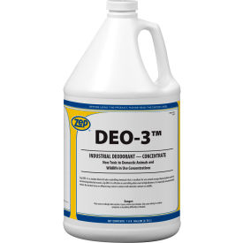 Deo-3 Deodorant Concentrate, Gallon Bottle, 4 Bottles/Case