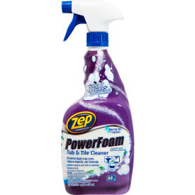 Foaming Shower Tub & Tile Cleaner, Quart Bottle, 12 Bottles/Case