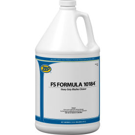 Zep FS Formula 10184 Heavy-Duty Alkaline Cleaner, Gallon Bottle, 4 Bottles