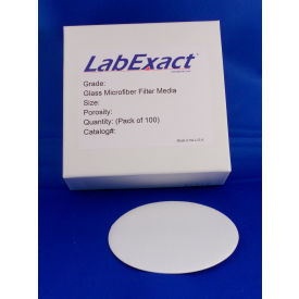 Grade D Binderless Glass Microfiber Filter 0.6 mm Thick, 4.25 cm Dia., 2.7 um, 100 PK