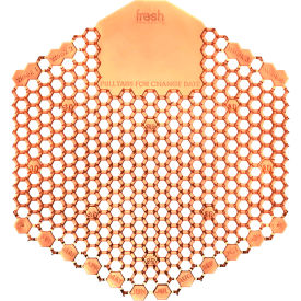 Wave 3D Urinal Deodorizer Screen, Orange, Mango Fragrance, 10 Screens/Box