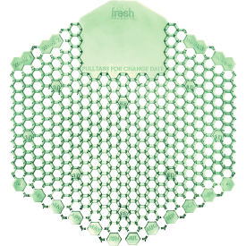 Wave 3D Urinal Deodorizer Screen, Green, Cucumber Melon Fragrance, 10 Screens/Box
