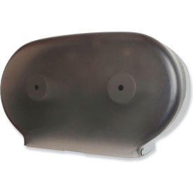 GEN Twin JRT Jr. Twin Tissue Dispenser, 9" Roll Size - Transparent
