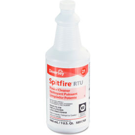 Spitfire Power Cleaner, Liquid, 32 oz. Spray Bottle, Fresh Pine Scent, 12/Case