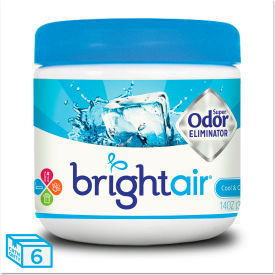 Super Odor Eliminator, Cool and Clean, Blue, 14 oz., 6/Case