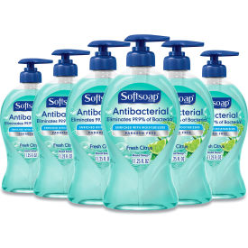 Antibacterial Hand Soap, Fresh Citrus, 11.25 oz. Pump Bottle, 6/Case