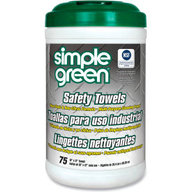 Multi-Purpose Safety Cleaning Towels, 75 Wipes/Can
