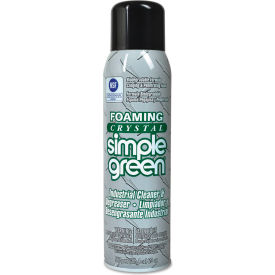 Foaming Crystal Industrial Cleaner and Degreaser, 20 oz. Aerosol, 12 Cans/Case