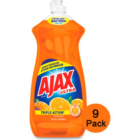 Dish Detergent, Liquid, Orange Scent, 28 oz. Bottle, 9 Bottles/Case