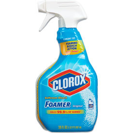 Bleach Foamer Bathroom Spray, Original, 30 oz. Spray Bottle, 9/Case