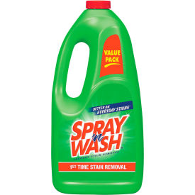 Pre-Treat Stain Remover, Liquid, 60 oz. Bottle, 6 per Case