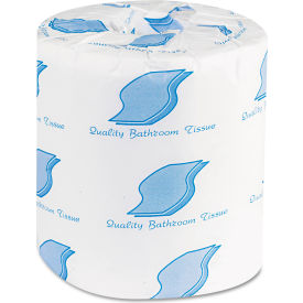Bath Tissue, Septic Safe, 2-Ply, White, 4.5" x 3.5", 500 Sheets/Roll, 96 Rolls/Case