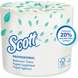 Essential Standard Roll Bathroom Tissue, Septic Safe, 1210 Sheets/Roll, 80 Rolls/Case