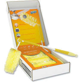 Heavy Duty Duster Starter Kit, Handle Extends to 3 ft, 1 Handle with 12 Duster Refills