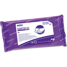 W4 PreSat Alcohol Wipers, 70% IPA, 9" x 11", White, 40/Pack, 10/Case