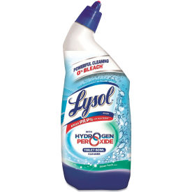 Toilet Bowl Cleaner with Hydrogen Peroxide, Cool Spring Breeze, 24 oz. Bottle, 9/Case