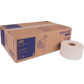 Advanced Mini-Jumbo Roll Bath Tissue, Septic Safe, 3.48" x 751 ft, 12 Rolls/Case