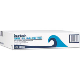 Jumbo Roll Bathroom Tissue, Septic Safe, 2-Ply, White, 3.2" x 525 ft, 12 Rolls/Case