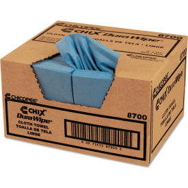 VeraClean Critical Cleaning Wipes, Smooth Texture, 1/4 Fold, 12 x 13, Blue, 400/Case
