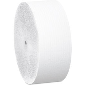Essential Coreless JRT, Septic Safe, 1-Ply, White, 2300 ft, 12 Rolls/Case