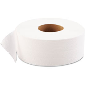 Jumbo Bath Tissue, Septic Safe, 1-Ply, White, 9" Diameter, 1200', 12 Rolls/Case