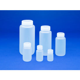2oz Natural PP Wide Mouth Lab Style Bottle, 28mm Neck Finish, 72/Pack