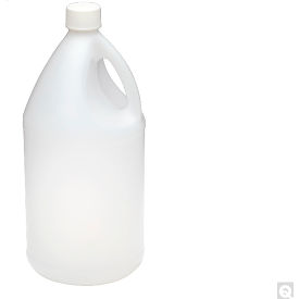 135oz Natural HDPE Heavyweight Handled Round Jug w/38-439 Neck Finish, Jug Only, 28PK