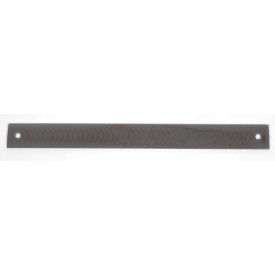 6 Tooth Flat Body File, Steel, 2"W x 1/10"D x 14"H
