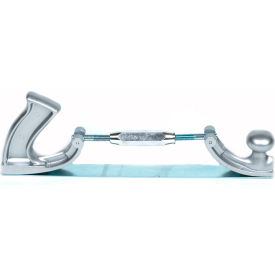 Body File Holder, Aluminum, 1"W x 5"D x 14"H