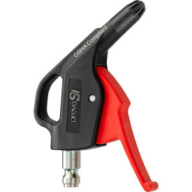 Composite Blow Gun with Silent Nozzle and Integrated 1/4" Plug, Automotive Profile