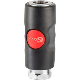 Prevo S1 Safety Quick Coupling - 3/8" Automotive Profile with 3/8" FNPT Connection
