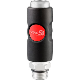 Safety Quick Coupling - 1/2" Automotive Profile with 1/2" MNPT Connection