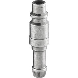 3/8" Plug Body with Industrial Profile & 3/8" Hose Barb Connection Used with ISI Coupling