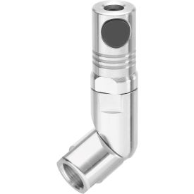 Stainless Steel Safety Quick Release Swivel Coupling 1/4" Body w/ISO 6150 Profile & 3/8"FNPT