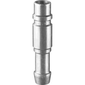 Prevost 1/2" Plug Body with Industrial Profile & 3/8" Hose Barb Connection