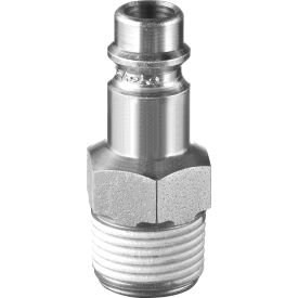 3/8" Plug Body with High Flow Profile & 3/8" MNPT Connection Used with ESI Coupling