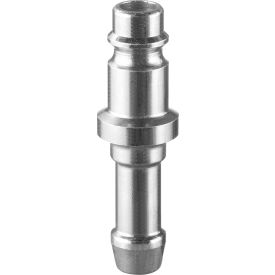 3/8" Plug Body with High Flow Profile & 1/4" Hose Barb Connection Used with ESI Coupling